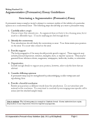 This guide will walk you through crafting an intro, conclusion, and body paragraph of a traditional academic essay. E5 Argumentative Persuasive Essay Essays