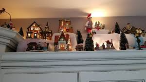 I always decorate above my cabinets. Spoiler Alert House Tour Home Features Christmas Village Above Kitchen Cabinets Ellwood City Pa News