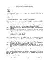 Contoh surat menerima peletakan jawatan. 7 Perkara Wajib Dalam Surat Perjanjian Pinjaman Wang Propertyguru Malaysia
