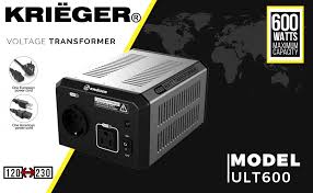 This transformer is ideal for led installations! Amazon Com Krieger 600 Watt Voltage Transformer 110 120v To 220 240v Step Up Step Down Voltage Converter Met Approved Under Ul Csa Automotive