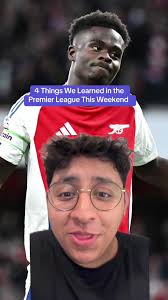 Key Takeaways from the Premier League Matches