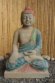 Siddharta Gautama Naturstein Buddha Statue Fur Den Asiatischen Garten Lassen Sie Sich Von Der Positiven Energie Des Buddhas Verzaub Buddha Buddha Figur Statue
