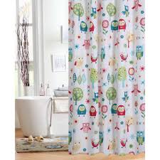 Home Fabric Shower Curtains Childrens Shower Curtains Kids Shower Curtain