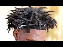 Taper fade haircut with purple ends #taper #fade #taperfade want to upgrade your haircut with a taper fade but not sure where to begin? Freeform Twist Dreads Taper Haircut Tutorial J Cole Hair Youtube