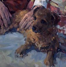 Pet portraits by rosie coyne. Dog Portraits The Royal Society Of Portrait Painters