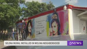 She was named after the late tejano singer. New Mural Unveiled In Selena Quintanilla S Neighborhood Kiiitv Com