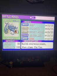 Best Moveset For My Mega Gyarados? : R/Poketwo