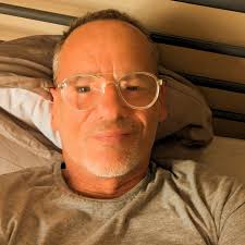 Resting vacation face.