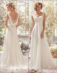 Stunning Tulle Wedding Dress Organza Satin Chiffon V Neck Prom Dress Raised Waistline A Line We Wedding Dress Organza V Neck Wedding Dress Ball Gowns Wedding