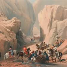 First Anglo-Afghan War Print: British ...