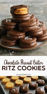 Chocolate Peanut Butter Ritz Cookies Easy No Bake Cookies