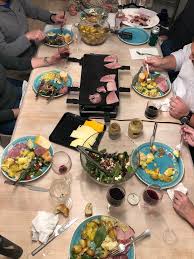 Raclette is a dinner party where people with all kinds of diets (vegan, vegetarian, gluten free, etc.) can gather and be satisfied. Move Over Fondue Raclette Is Where It S At