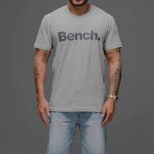 Gray Bench Plain Logo T Shirt Wehustle Menswear Womenswear Hats Mixtapes More
