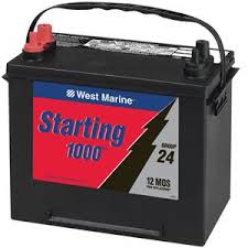Group 24 12v deep cycle battery. West Marine Flooded Marine Starting Battery 1000mca Group 24 West Marine