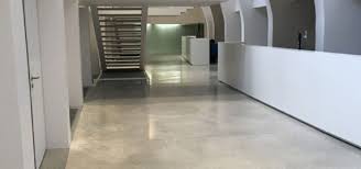 Beton ciré et plancher chauffant. Eurochap Dallages Industriel Dalles Portees Chapes Beton Cire