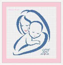 14 count black fabric for cross stitch 25*25 cm. Cross Stitch Pattern Woman Child Mother Kid Love Blue Pink Daughter Son Counted Cross Stitch Pattern Instant Download Epattern Pdf File Ponto Cruz Grafico Ponto Cruz Criancas