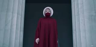 The handmaid's tale is an american dystopian tragedy television series created by bruce miller, based on the 1985 novel of the same name by canadian author margaret atwood. How Do The Handmaids In Washington D C Eat Questions We Have About Handmaid S Tale