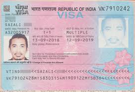 Checkout online for malaysia visa fees, document required, validity. Visa For India Malaysia Passport Model I 2014 2019 Icao Biometric Epassport 5 Year Validity