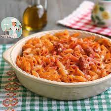 Ingredienti pasta con salsiccia e scamorza per quattro persone. Pasta Al Forno Con Scamorza E Salsiccia Pasticciata Tutto Fa Brodo Ricette Idee Alimentari Pasta Al Forno