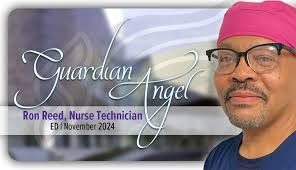 Shore Medical Center Names ER Nurse Technician Ron Reed of Absecon its  November Guardian Angel of the Month