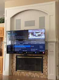 A flat panel tv above your fireplace is very cool until you try and hide the cables. Perfect Solution Great Product Extremely Well Made Perfect For Putting The Tv Above The Fireplace Which Lo Tv Above Fireplace Wall Mounted Tv Fireplace Tv
