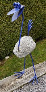 Metall Stein Vogel 105cm Hoch Gartendeko Kaufen Auf Ricardo Gartendeko aus metall selber machen.