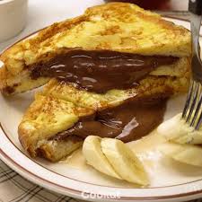 Cookat On Instagram Brunch Goals Nutella French Toast Ingredients 2 Slice Sandwich Bread 3 T Nutella French Toast French Toast Recipe Toast Recipes