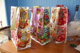 recycled juice pouch lunch bag recycled crafts recycle crafts diy crafty gifts