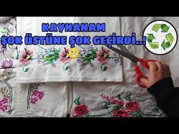 27 Yillik Eskiyen Kaneviceden Superrrr Geri Donusum Recycle Diy Idea Youtube Kanavice Dikis Makineleri Nakis Tasarimlari