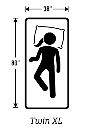 The twin xl mattress dimensions (38 inches wide, 80 inches long) are best suited for single sleepers who are over 6 feet tall, or growing children and teens who may exceed 6 feet eventually. Mattress Size Chart Counting Sheep Sleep Research