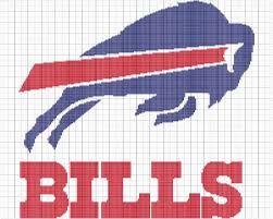 Knit Buffalo Bills Chart Buffalo Bills Graph Pattern Nfl