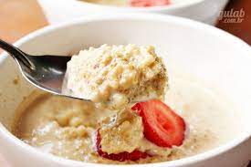 Mingau De Quinoa Com Morango Gulab