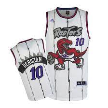 Tracy mcgrady 1999 toronto raptors throwback replica nba jersey xl. Demar Derozan Toronto Raptors Authentic Throwback Nba Adidas Jersey White