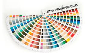 Federal Standard 595c Color Fan Deck Version Contains 650 Colours