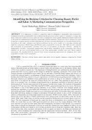 The top supplying country is pakistan, which supply 100% of beauty salon names respectively. Pdf Identifying The Decision Criterion For Choosing Beauty Parlor And Salon A Marketing Communication Perspective