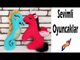 Denizati Unicorn Pelus Oyuncak Yapimi Seahorse Unicorn Plush Toys Diy Youtube Elisi Fikirleri Oyuncak Toys