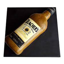 Teachers Scotch Whisky Cake 3kg