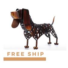 Now you can proudly display your dachshund fandom with phone cases, jewelry and household items that show off this unique breed. Emotional Dachshund Home Decor Accessories With Metal Dog Sculpture The Sweet Home Make