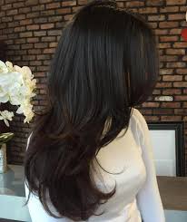 When adding the caramel hue make sure to add it sporadically so it looks naturally sun kissed. 80 Cute Layered Hairstyles And Cuts For Long Hair In 2020