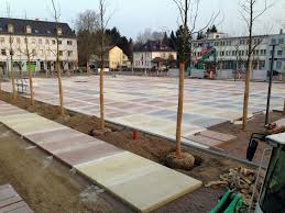 Lebach Bitscher Platz Grossformatplatten Sonderanfertigungen Kreativ