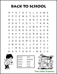 If you like puzzles then make our water word search for kids your next challenge. Back To School Word Search Puzzles For Kids