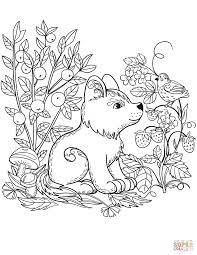 Puppy Dog In The Forest Coloring Page Free Printable Coloring Pages Santa Coloring Pages Farm Animal Coloring Pages Wedding Coloring Pages