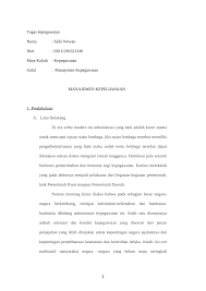 Jurnal kebijakan dan manajemen pns pusat pengkajian dan penelitian kepegawaian bkn 55 perkembangan sistem kepegawaian negara: Pdf Tugas Kepegawaian