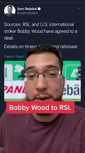 bobby wood to join #realsaltlake #rsl #mls #usmnt #soccer #football #usmnt  #bundesliga #bobbywood #uswnt #ussoccer #mlscup #utah #saltlake #futbol #us