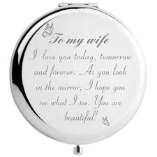 Your wife is no doubt a very specific woman, so acquiring her a great present deserves an further particular effort. Wife Birthday Gift Ideas For Wife Valentines Day Presents For Her To My Wife Mirror To My Wife Amazon In Home Kitchen
