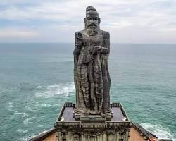 Image of Thiruvalluvar Statue, Kanyakumari, Tamil Nadu