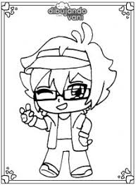Você pode pintar de acordo com o. Dibujos De Gacha Life Para Imprimir Y Colorear Dibujando Con Vani