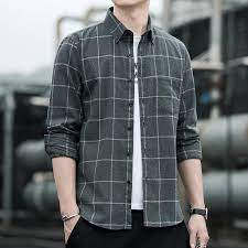 Hem untuk wanita ini juga cocok untuk kerja. Kemeja Kotak Kotak Flanel Lengan Panjang Pria Kekinian Kemeja Kasual Distro Premium Motif Kotak Bahan Katun Lazada Indonesia