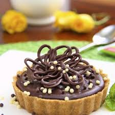 Peanut Butter Tart W Shortbread Crust And Chocolate Ganache Glaze The Orgasmic Chef Chocolate Ganache Glaze Desserts Butter Tarts