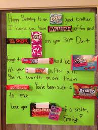 Birthday Poster Board Ideas Simple Pin By Emily Bogolea On Miscellaneous Happy Birthday Posters Candy Bar Birthday Candy Birthday Cards